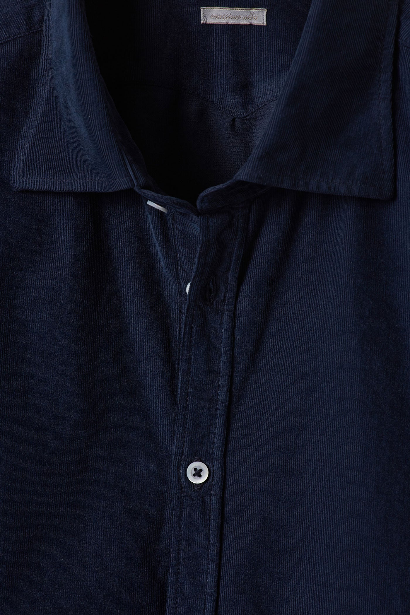 GENOVA - Baby corduroy shirt - blu – Massimo Alba